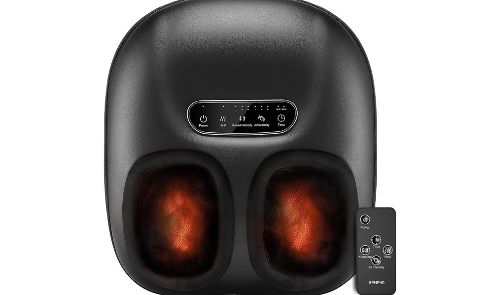 The Renpho Shiatsu Foot Massager on a white background.