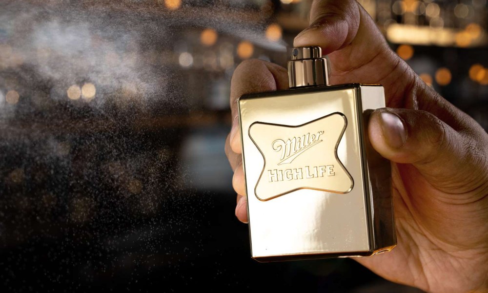 Miller High Life dive bar perfume.