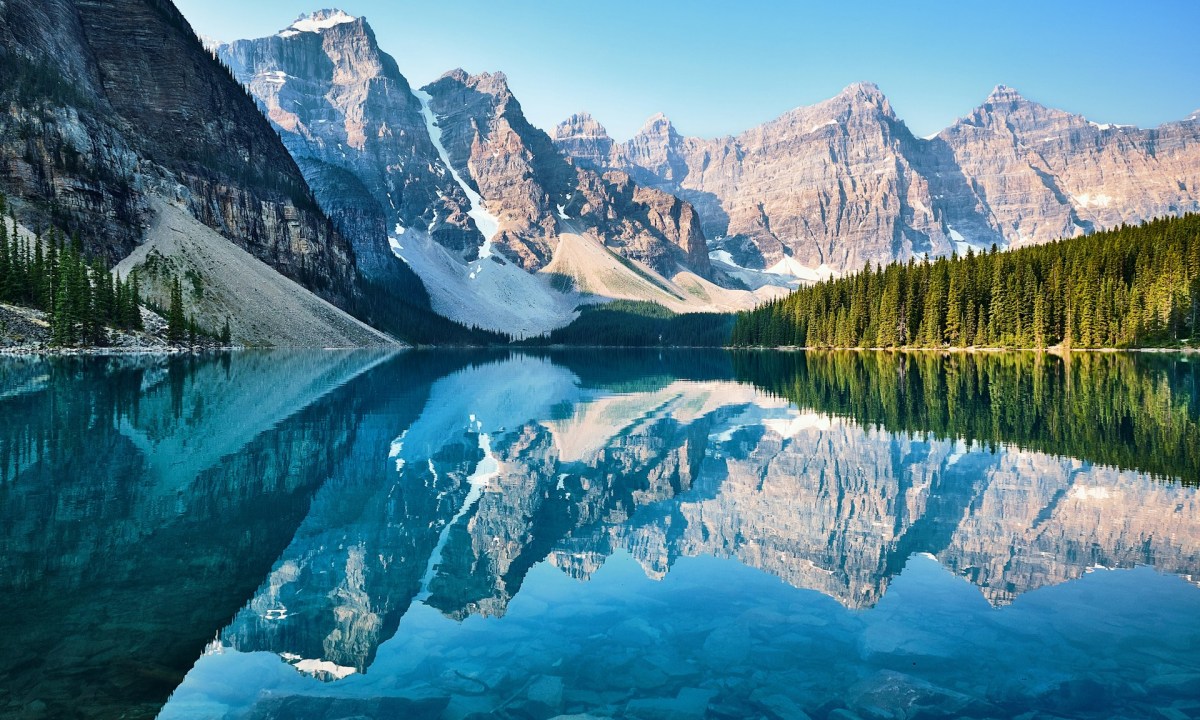 Moraine Lake at Banff National Park in Canada