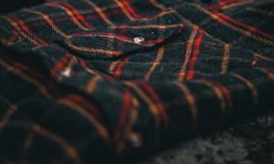 Flannel folded