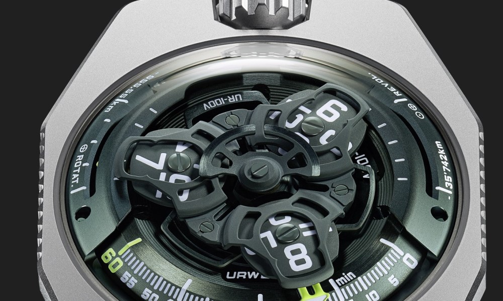 Urwerk UR-100V Magic T Hunter Green