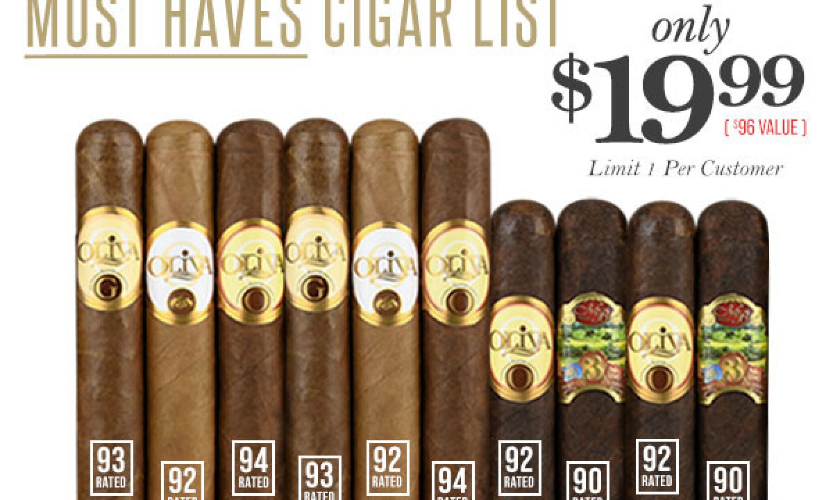 The Manual's cigar picks.