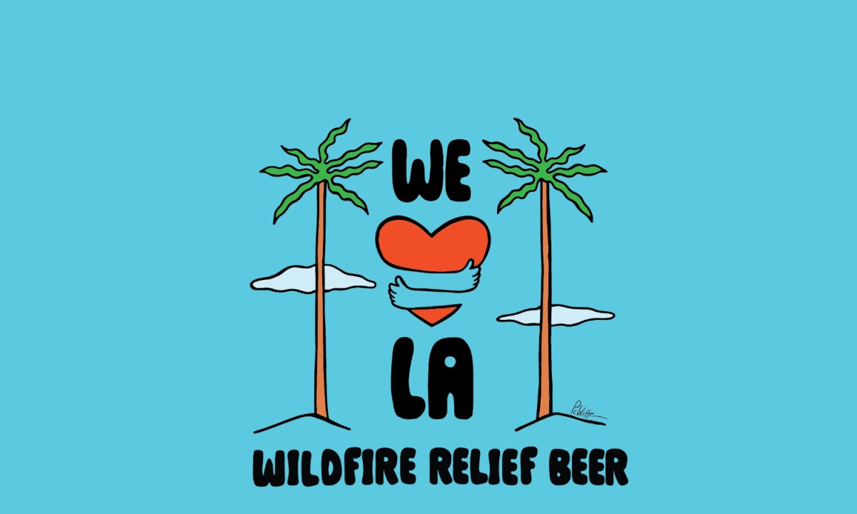 We Love LA beer.