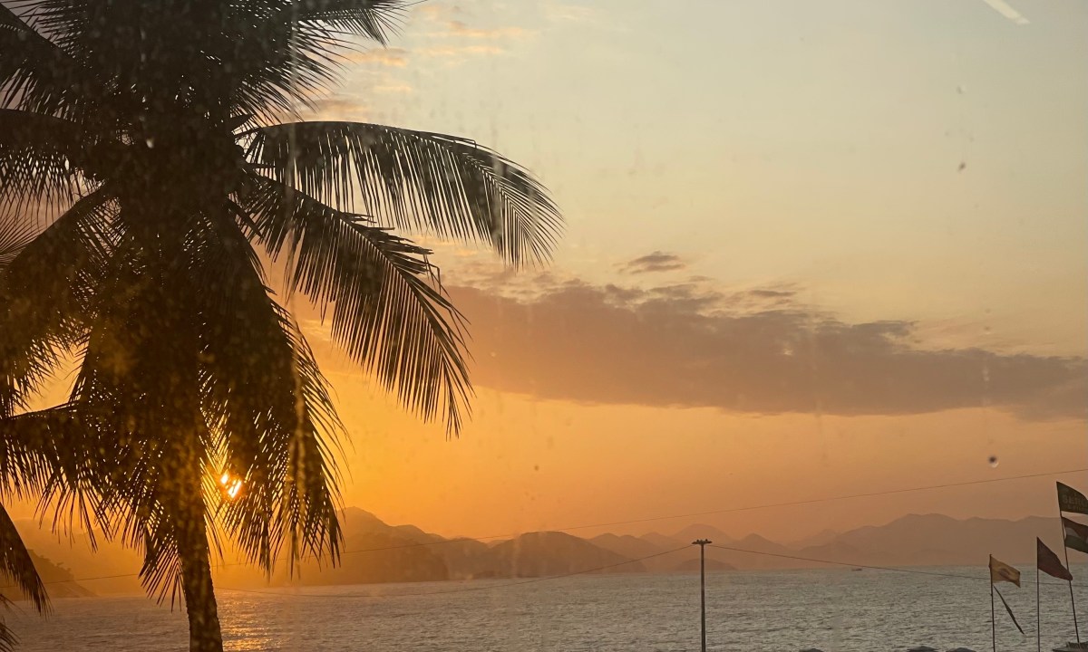 Sunrise in Rio de Janeiro