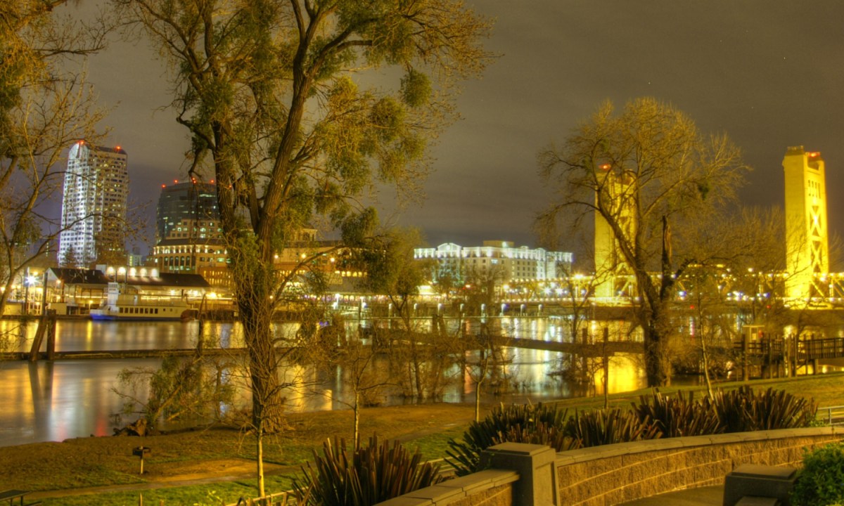 Sacramento at night