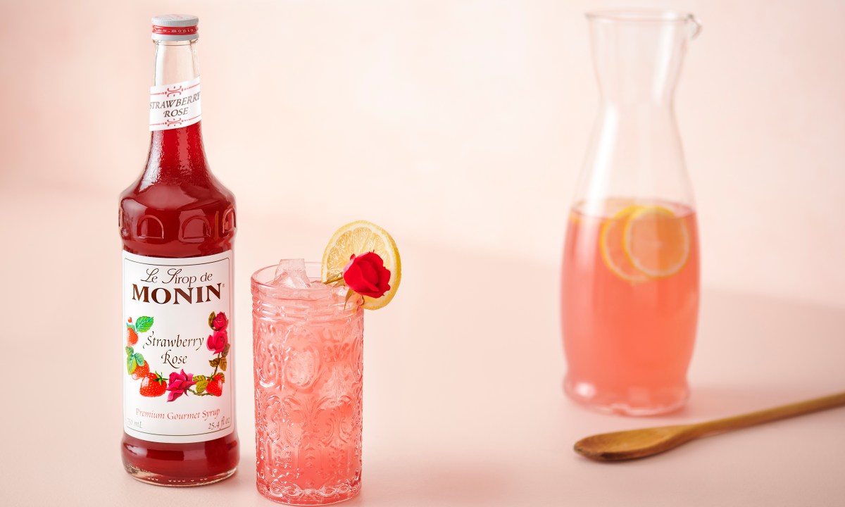 Monin Strawberry Rose