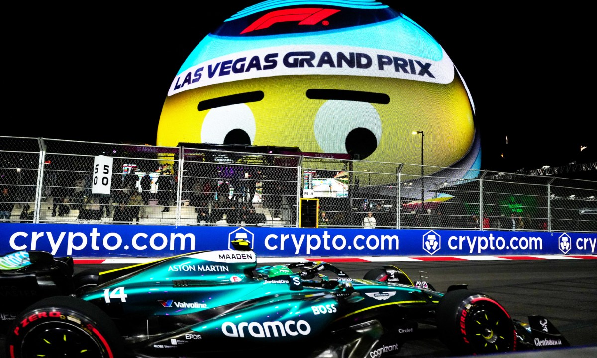 las vegas grand prix reveals ticket options for 2025 race fernando alonso in aston martin 14 during the on strip circuit with